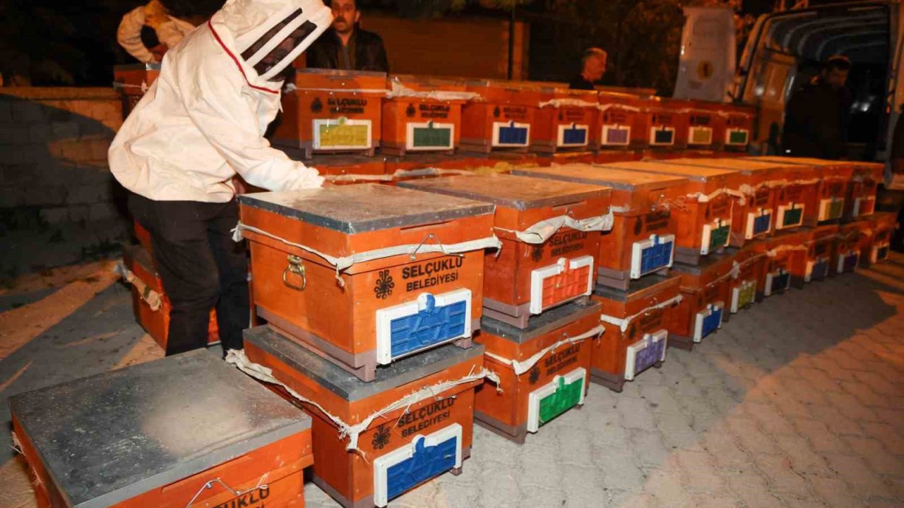 Selçuklu Belediyesi Arılı Kovan Desteği Projesi’ni 4. kez düzenledi