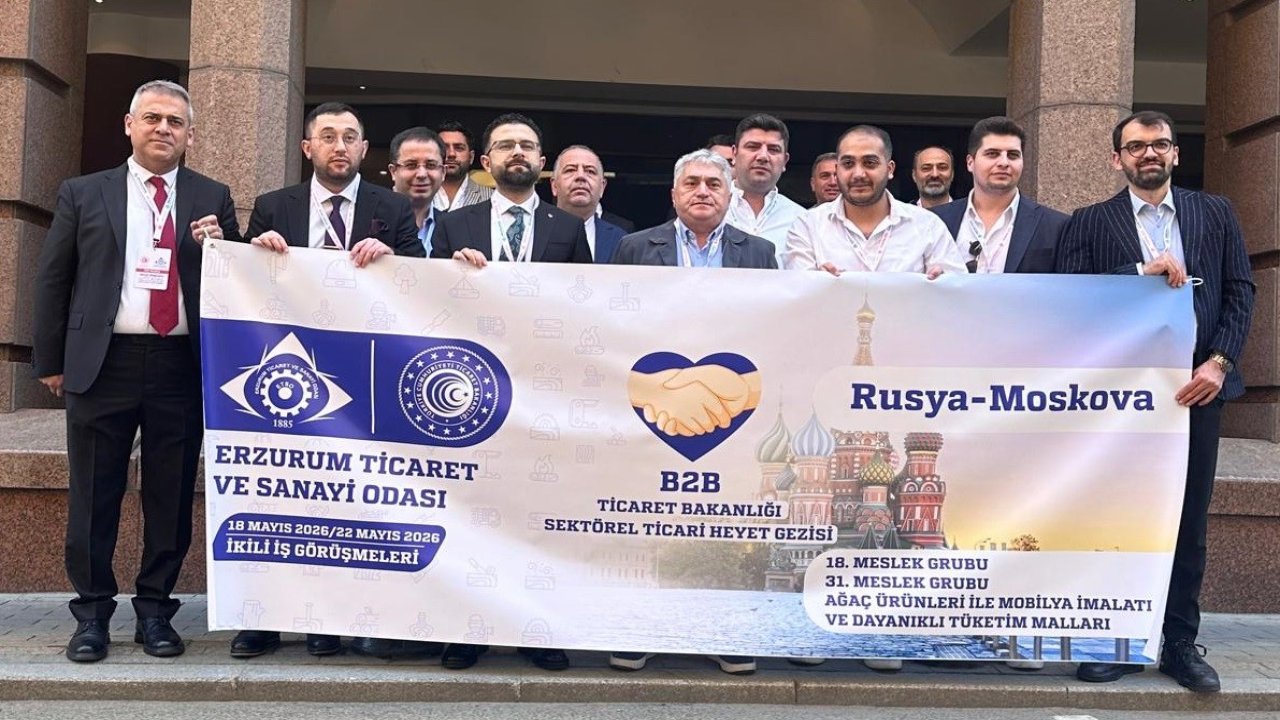 ETSO’nun küresel ticaret seferberliği Rusya’da iki ayrı grupla devam ediyor