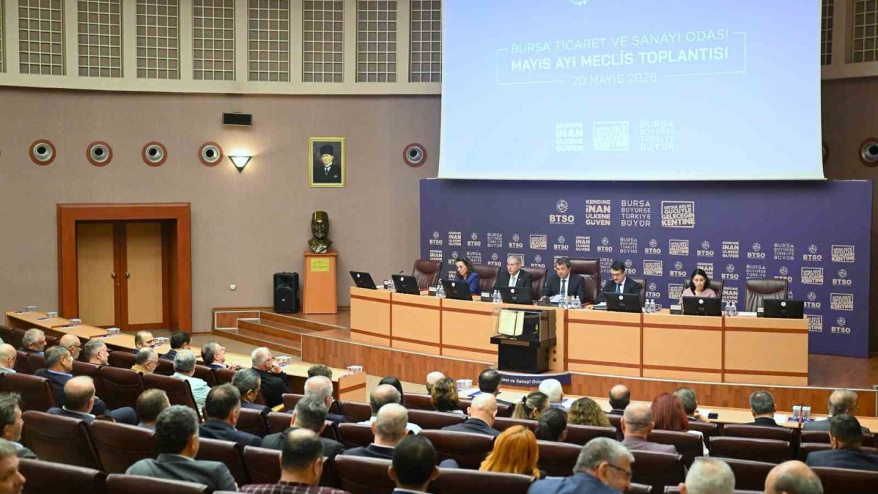 BTSO mayıs ayı meclis toplantısı gerçekleştirildi