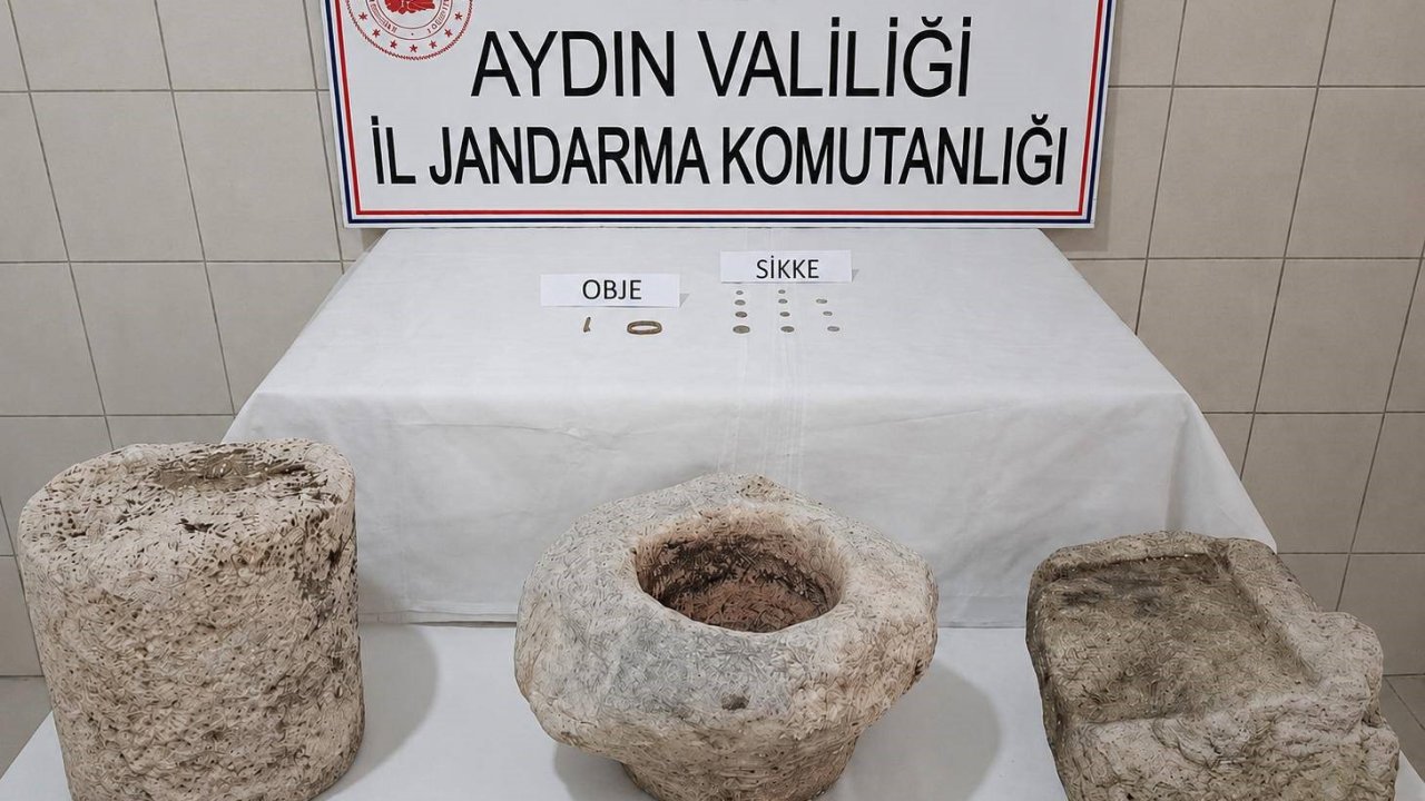 Bozdoğan’da tarihi eser operasyonu