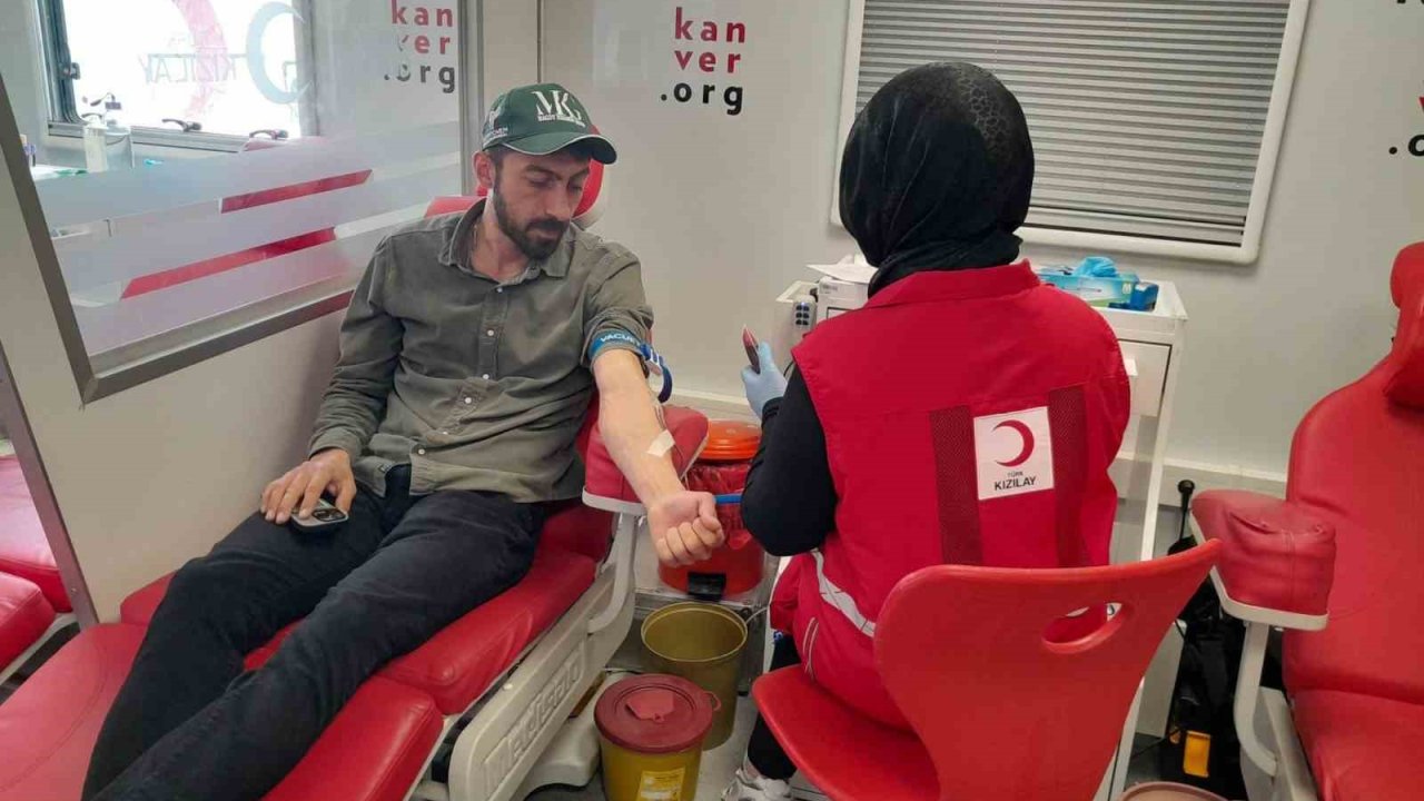 Karapınar’da kan bağışı kampanyası