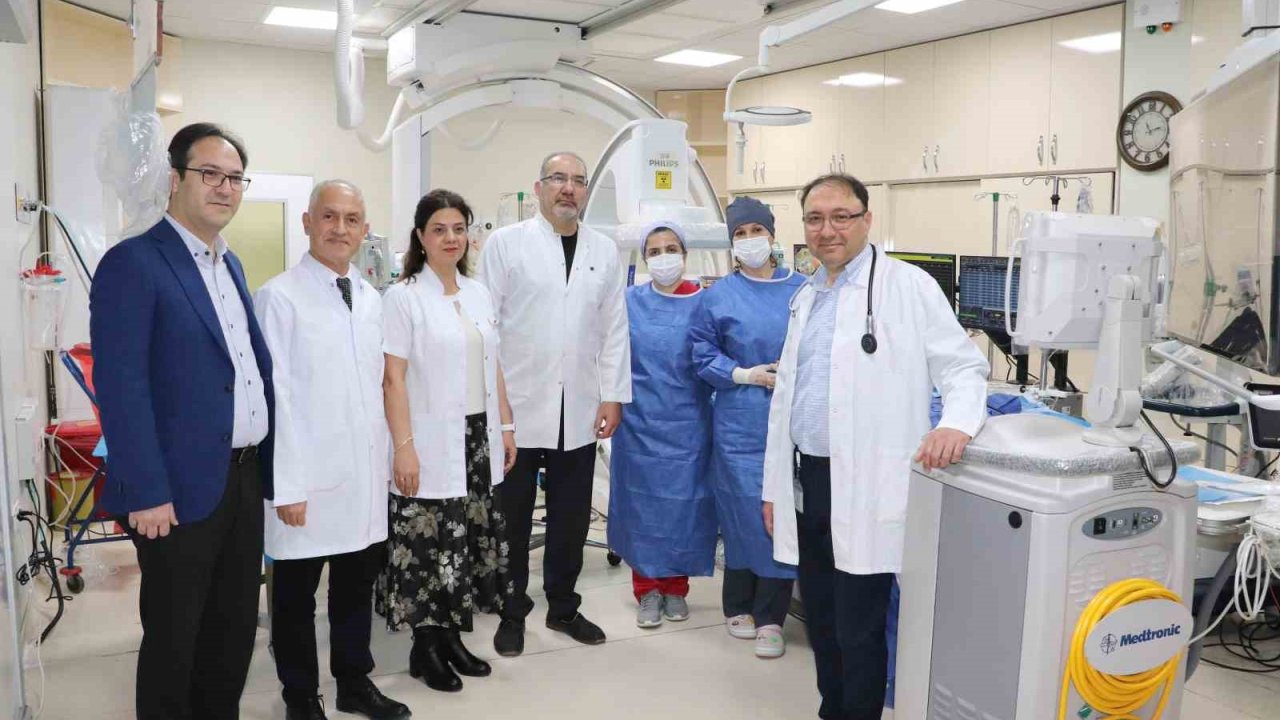 GAÜN Çocuk Hastanesi’nde bölgenin ilk pediatrik EPS ünitesi hizmete girdi