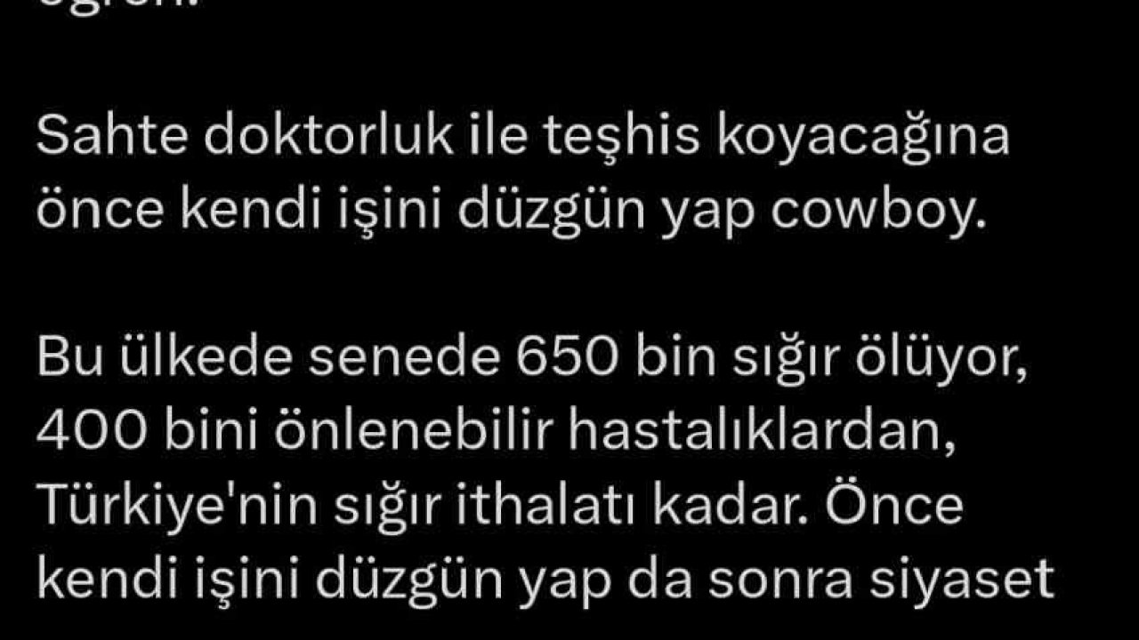 CHP’li vekil Adıgüzel’den Sencer Solakoğlu’na: "Sahte doktorluk ile teşhis koyacağına önce işini yap, sonra siyaset yaparsın"