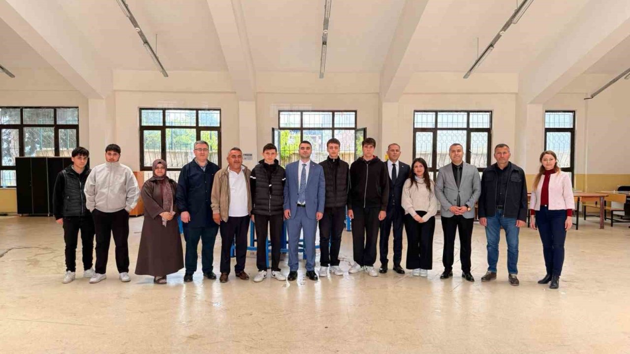 Bilecik’te CNC makineleri öğrencilere teslim edildi