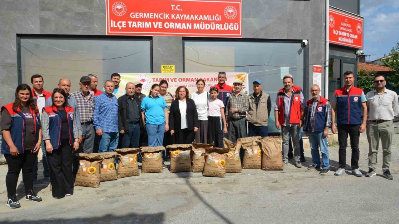 Aydın’da TAKE projeleriyle üreticiye tohum desteği sürüyor