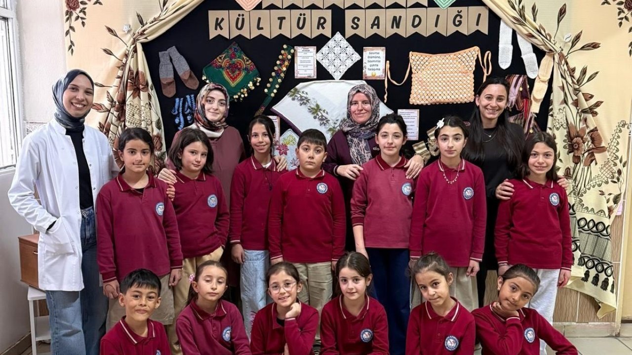 Aydıntepe’de öğrenciler kültürel mirası sanatla tanıdı