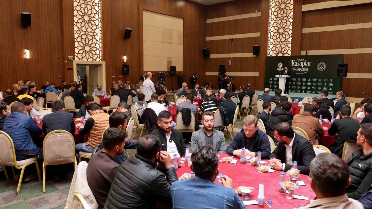 Karatay’da Kurban Bayram öncesi kasaplarla toplantı