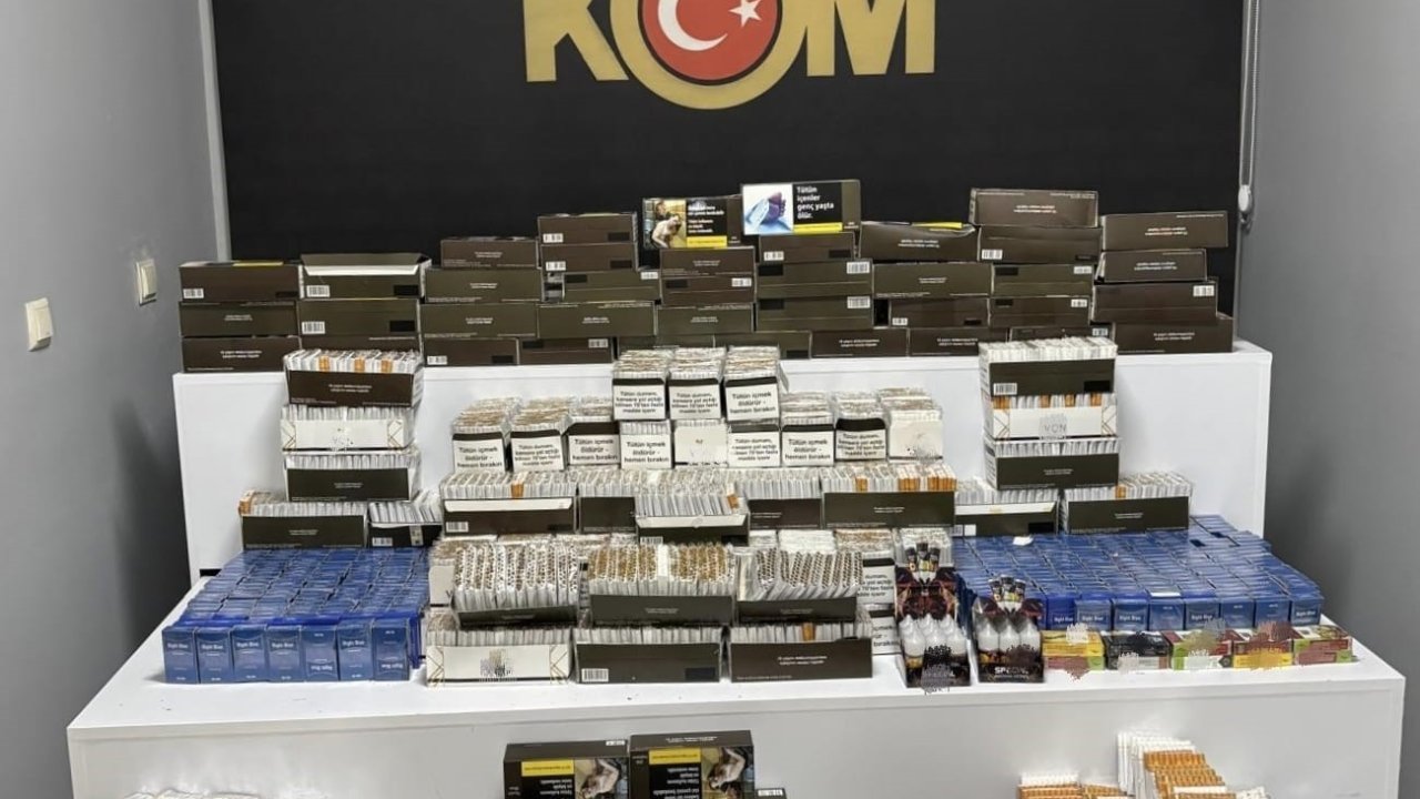 Niğde’de kaçak tütün operasyonu: 9 şüpheli yakalandı