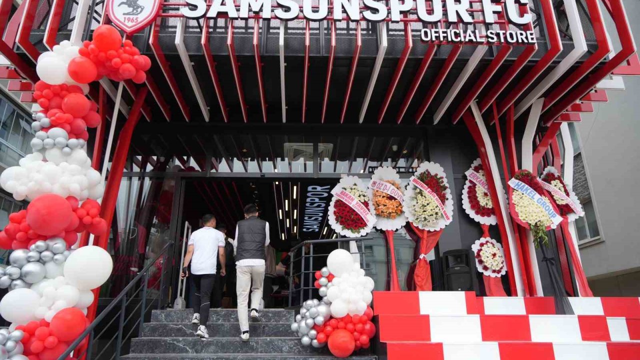 Samsunspor 5. mağazasını açtı