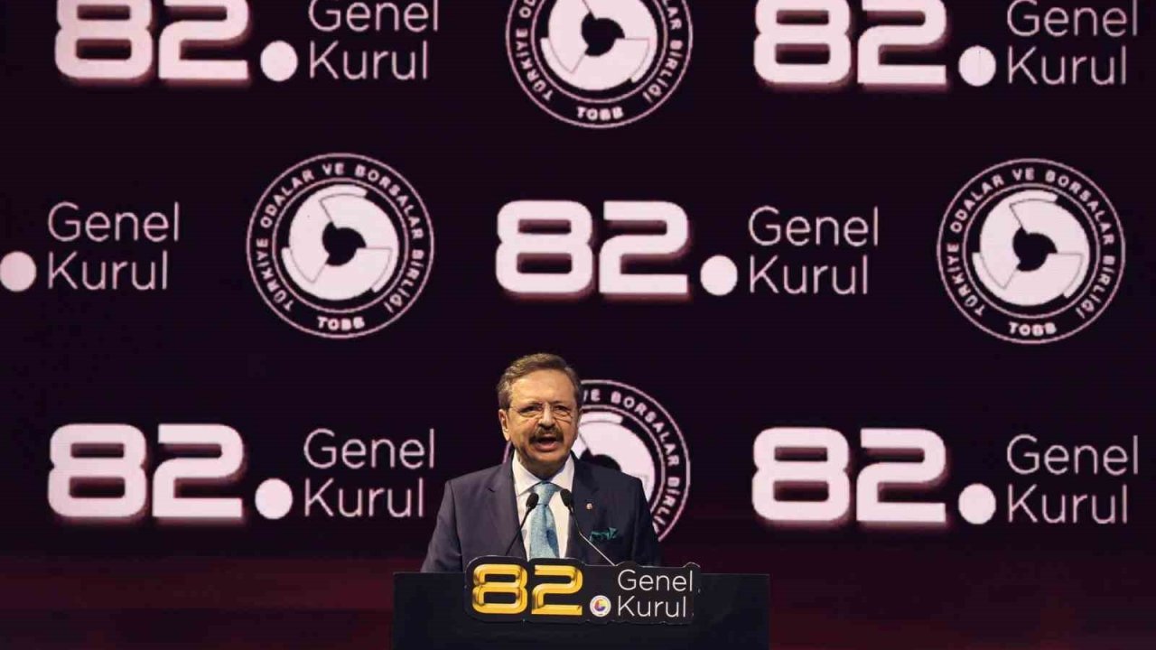GTB heyeti, TOBB 82’inci genel kuruluna katıldı
