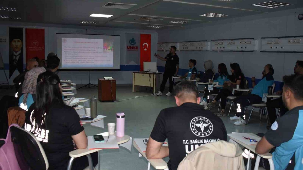 Elazığ’da KBRN eğitimi
