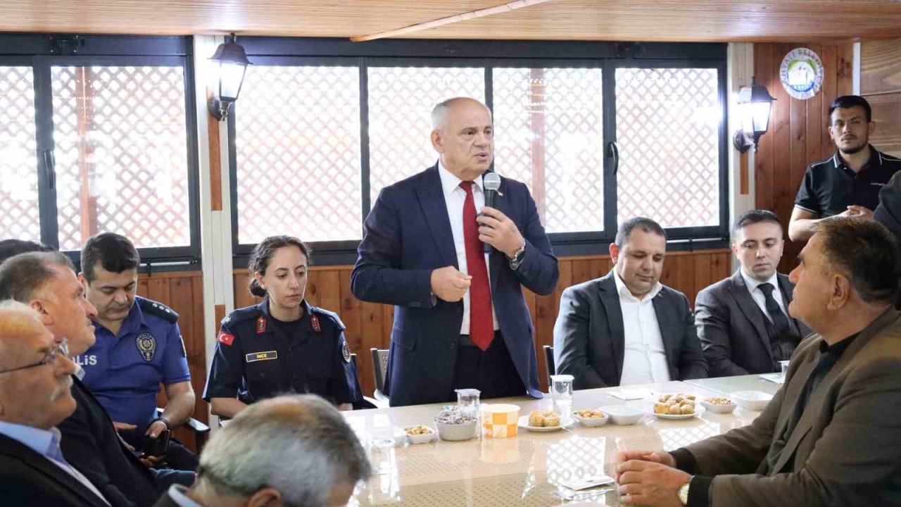 Yahyalı’da bayramlaşma töreni düzenlendi