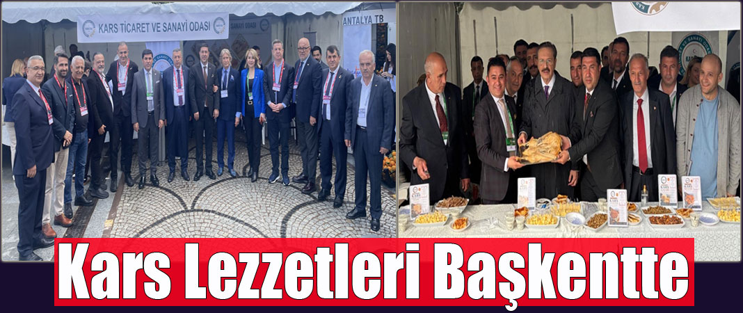 Kars’ın Eşsiz Lezzetleri Ankara’daki Yöresel Ürünler Fuarı’nda Büyük İlgi Gördü