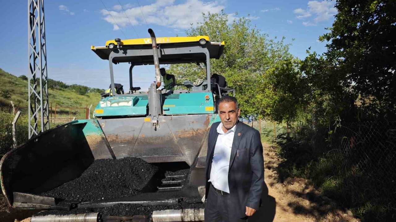 Kahta’da Millet Bahçesi yolu nihayet açılıyor