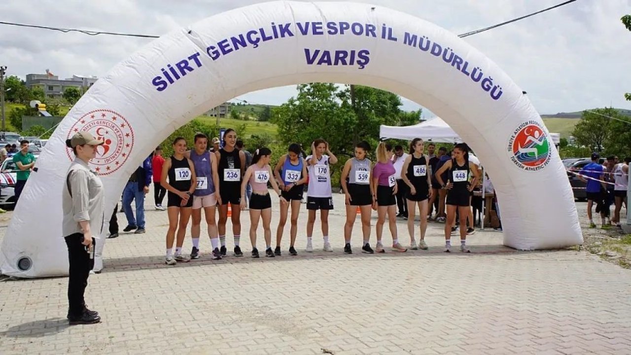 Siirt’te dağ koşuları milli takım seçmeleri tamamlandı