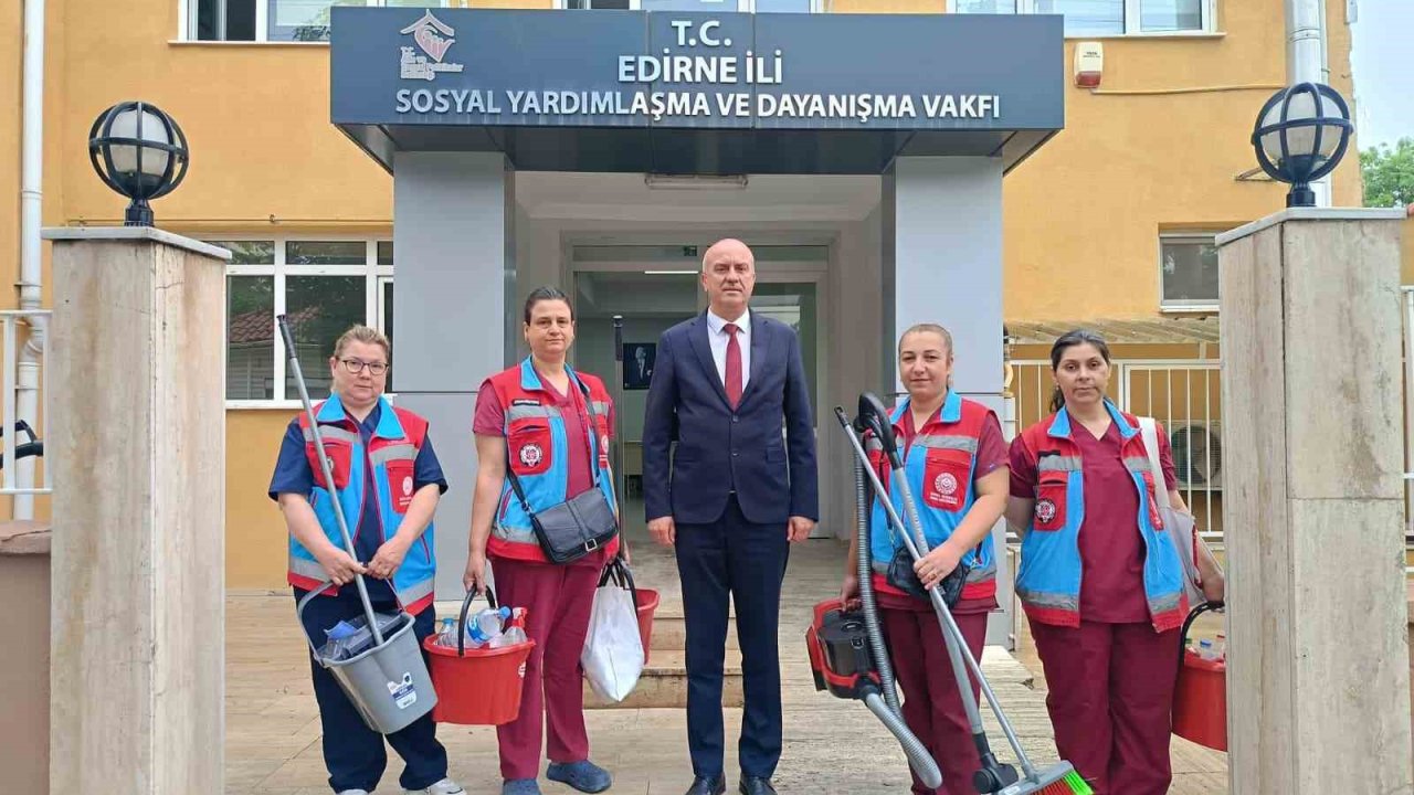 Edirne’de vefa hizmetleri yüzleri güldürüyor, gönülleri ısıtıyor