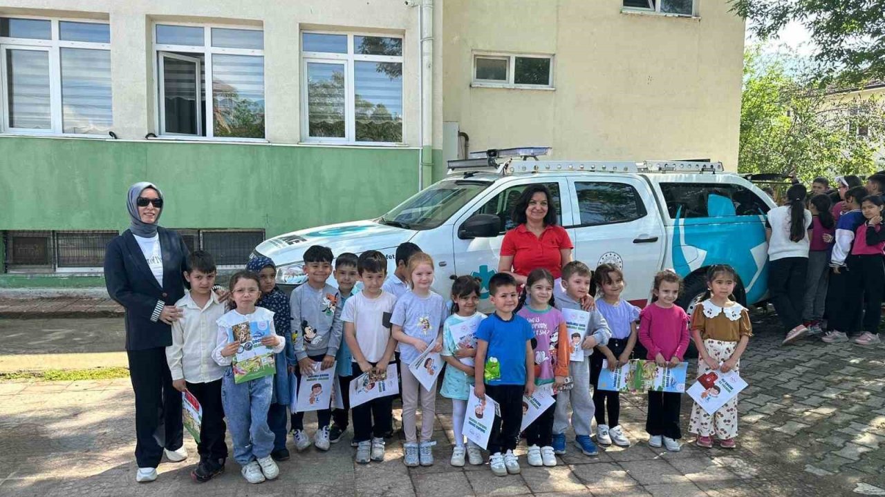 Düzce’de miniklere sağlık ve hareket bilinci aşılandı