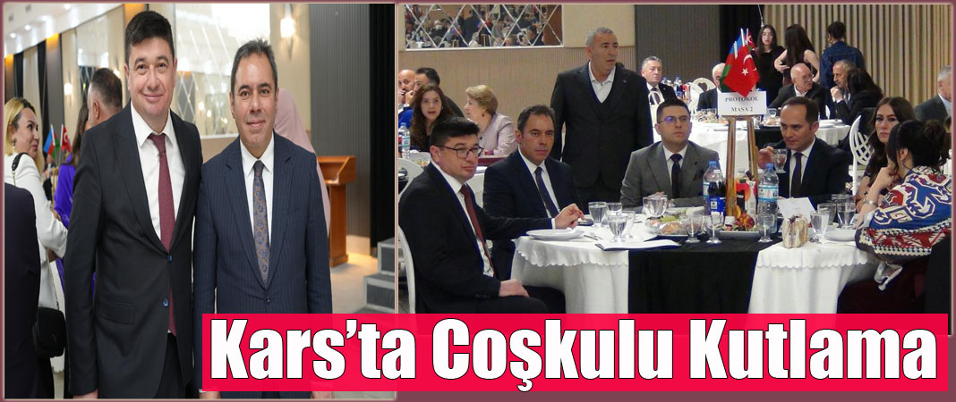 Kars'ta Azerbaycan’ın Bağımsızlık Günü Kutlandı