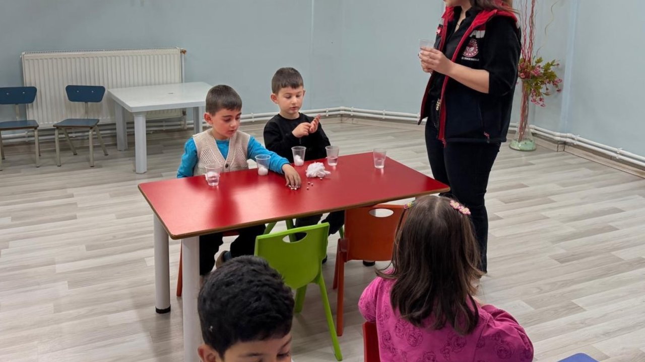 Aydıntepe’de miniklere ata tohumunun önemi ve ekolojik tarım anlatıldı