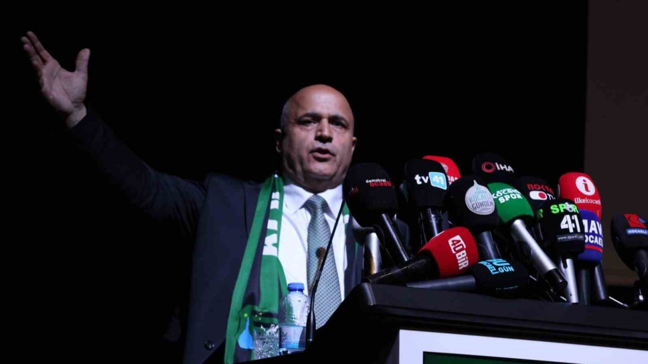Kocaelispor’da Recep Durul yeniden başkan seçildi