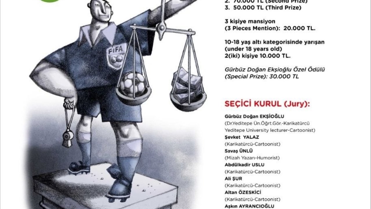 Denizli Büyükşehirin karikatür yarışmasına yoğun ilgi