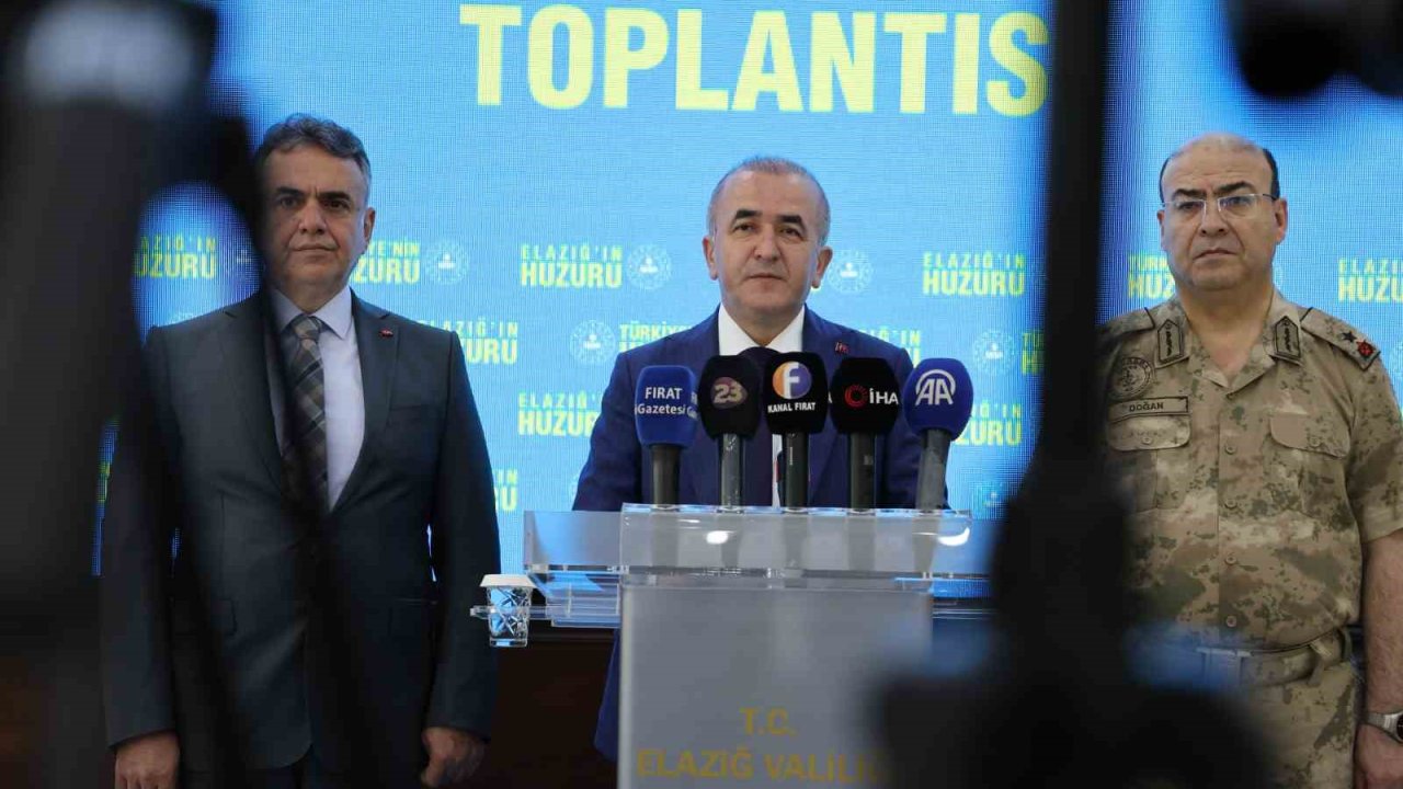 Vali Hatipoğlu’ndan Elazığ’daki salgın iddialarına ilişkin açıklama: "Vakalarda azalma var, içme sularında sorun yok"