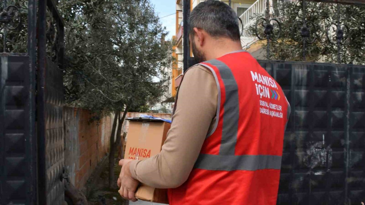 Manisa Büyükşehir’den bayram öncesi gönüllere dokunan destek