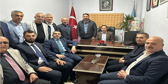 AK Parti Heyetinden Kağızman Şoförler Odası’na "Hayırlı Olsun" Ziyareti