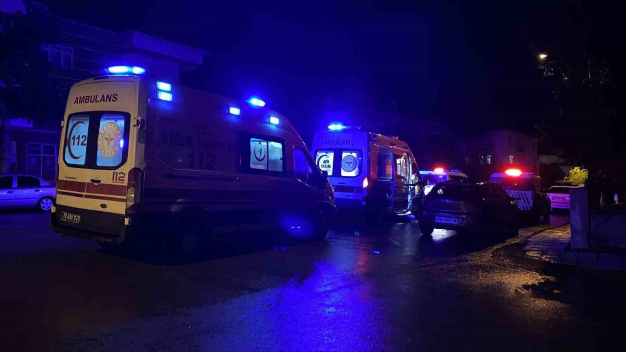 Çorum’da bıçaklı kavga: 2 yaralı
