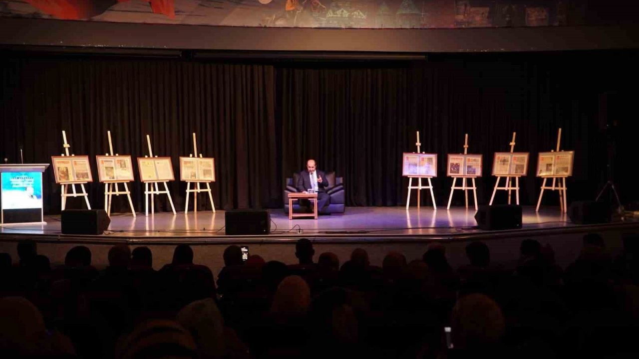 Erzurum’da "Zor Zamanda Konuşan Adam: Necip Fazıl Kısakürek" programına yoğun ilgi
