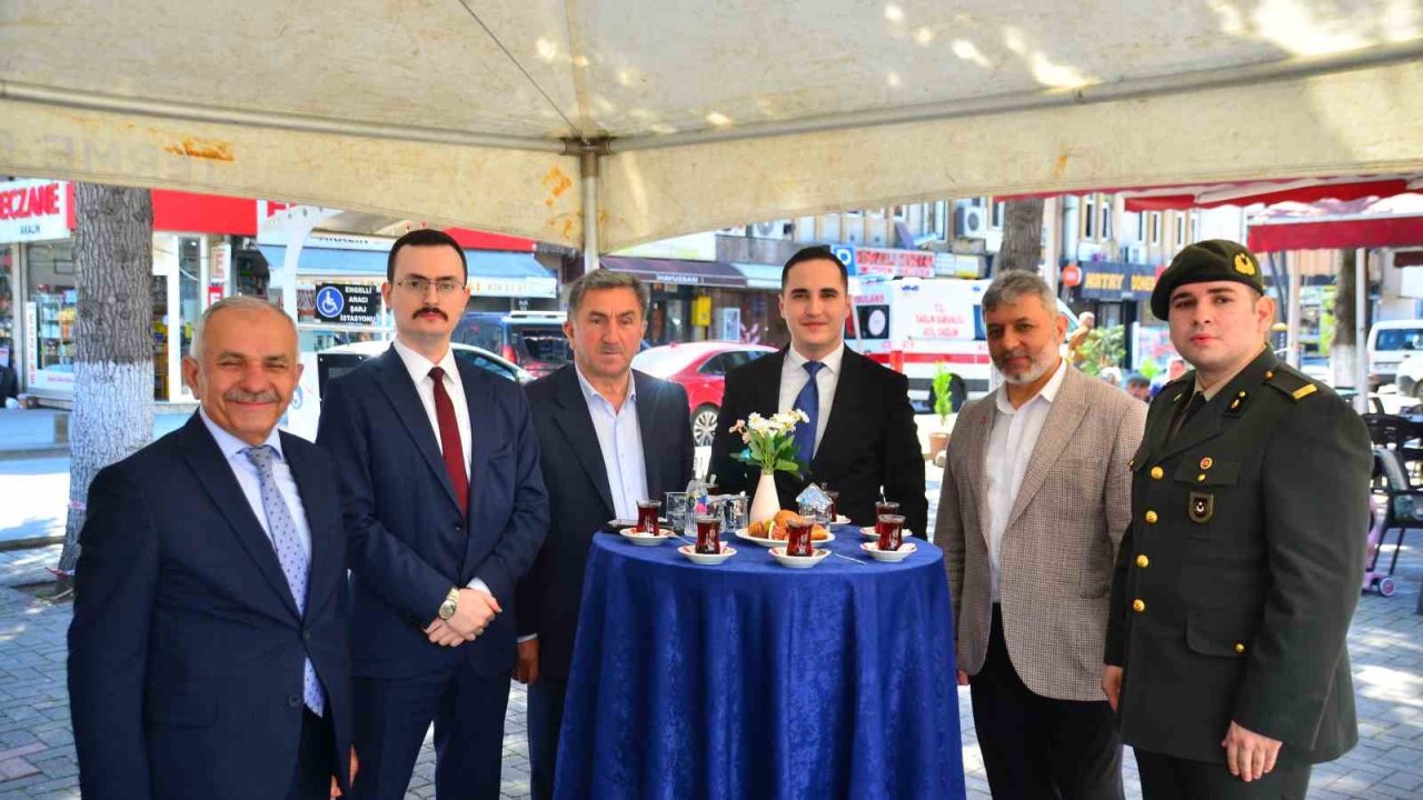 Terme’de geleneksel bayramlaşma töreni