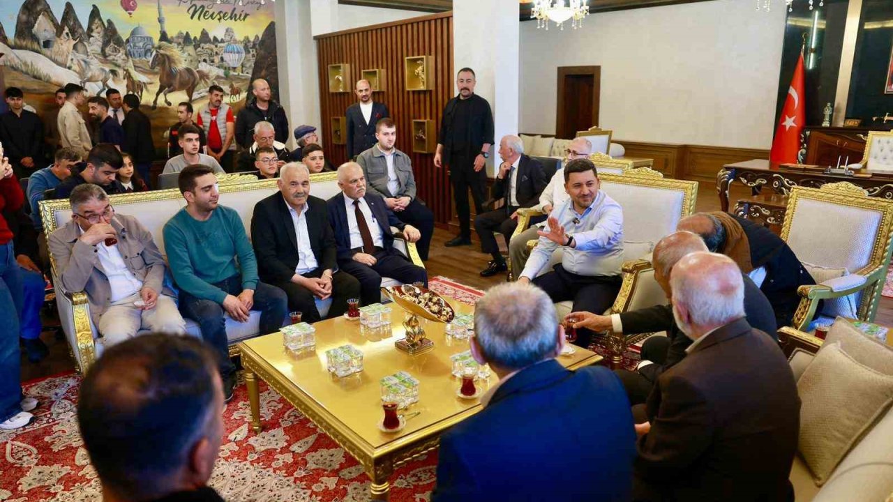 Nevşehir Belediyesinde bayramlaşma maratonu