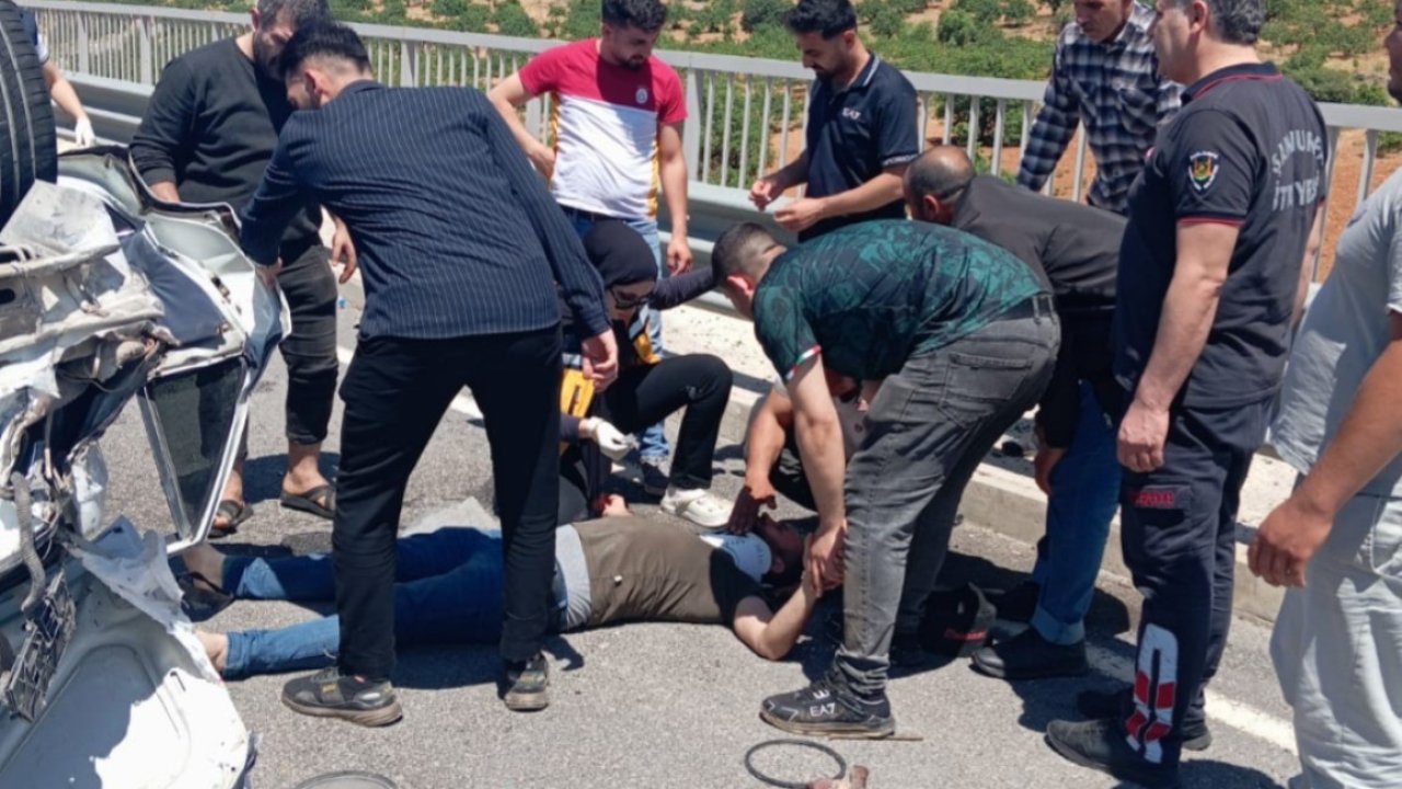 Şanlıurfa’da kurban kesimi sonrası kaza: 5 yaralı