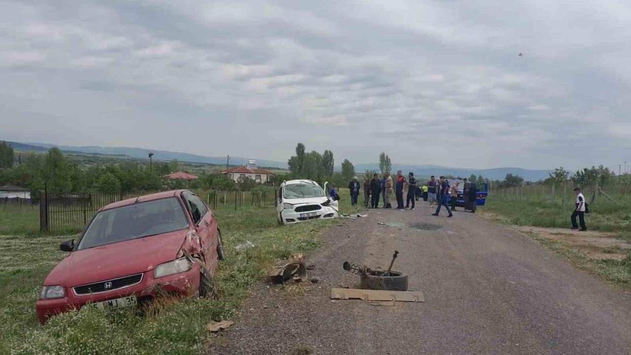 Bingöl’de trafik kazası: 2 yaralı