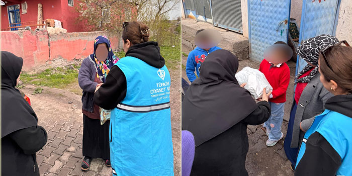 Kars’ta TDV Kadın Kolları İhtiyaç Sahiplerinin Yanında