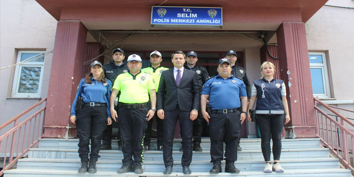 Selim Kaymakamı Mehmet Ali Semiz’den Güvenlik Güçlerine Bayram Ziyareti
