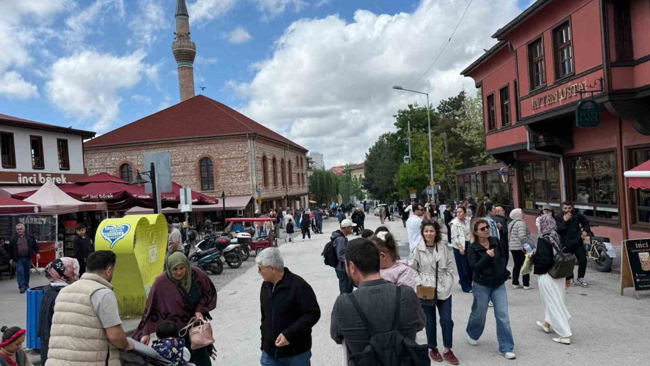 Odunpazarı’nda bayram yoğunluğu