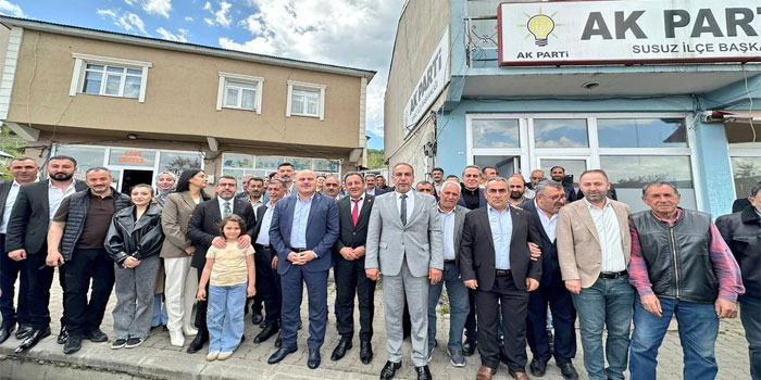 AK Parti Heyetinden Susuz İlçe Teşkilatına Bayram Ziyareti