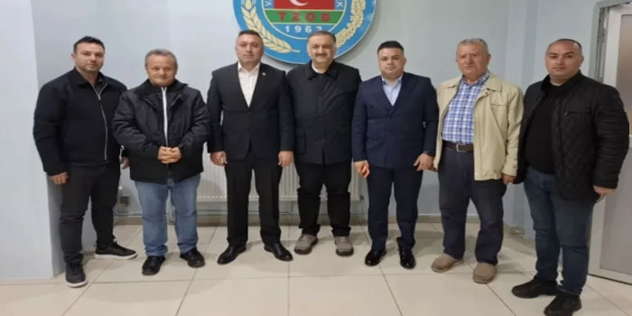 DEVA Partisi Heyeti Kars Ziraat Odası’nı Ziyaret Etti