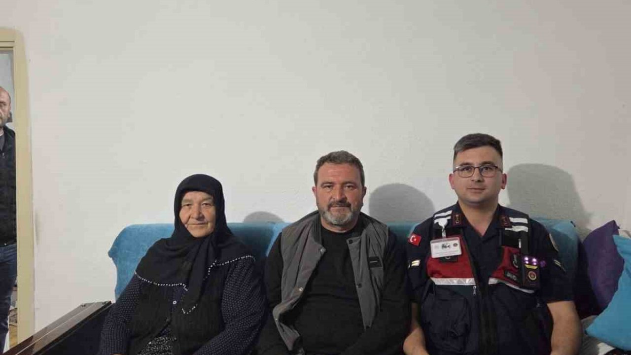 Jandarma ekiplerinden gaziye anlamlı ziyaret