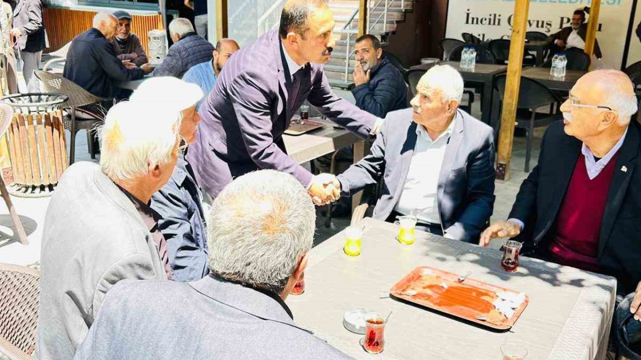 Avşar Aslan Tomarzalılarla bayramlaştı