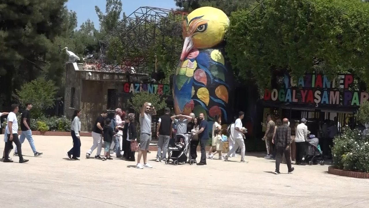 Gaziantep’in tarihi ve turistik noktalarında bayram ziyaretçisi rekoru