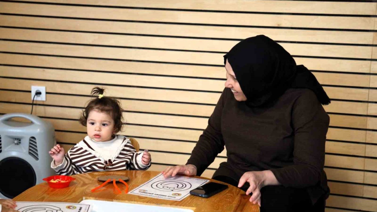 "Ebeveynli Oyun Grubu" projesine ailelerden yoğun ilgi