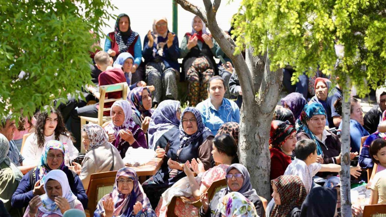 Güllüce Köyü’nde geleneksel yağmur duası yapıldı