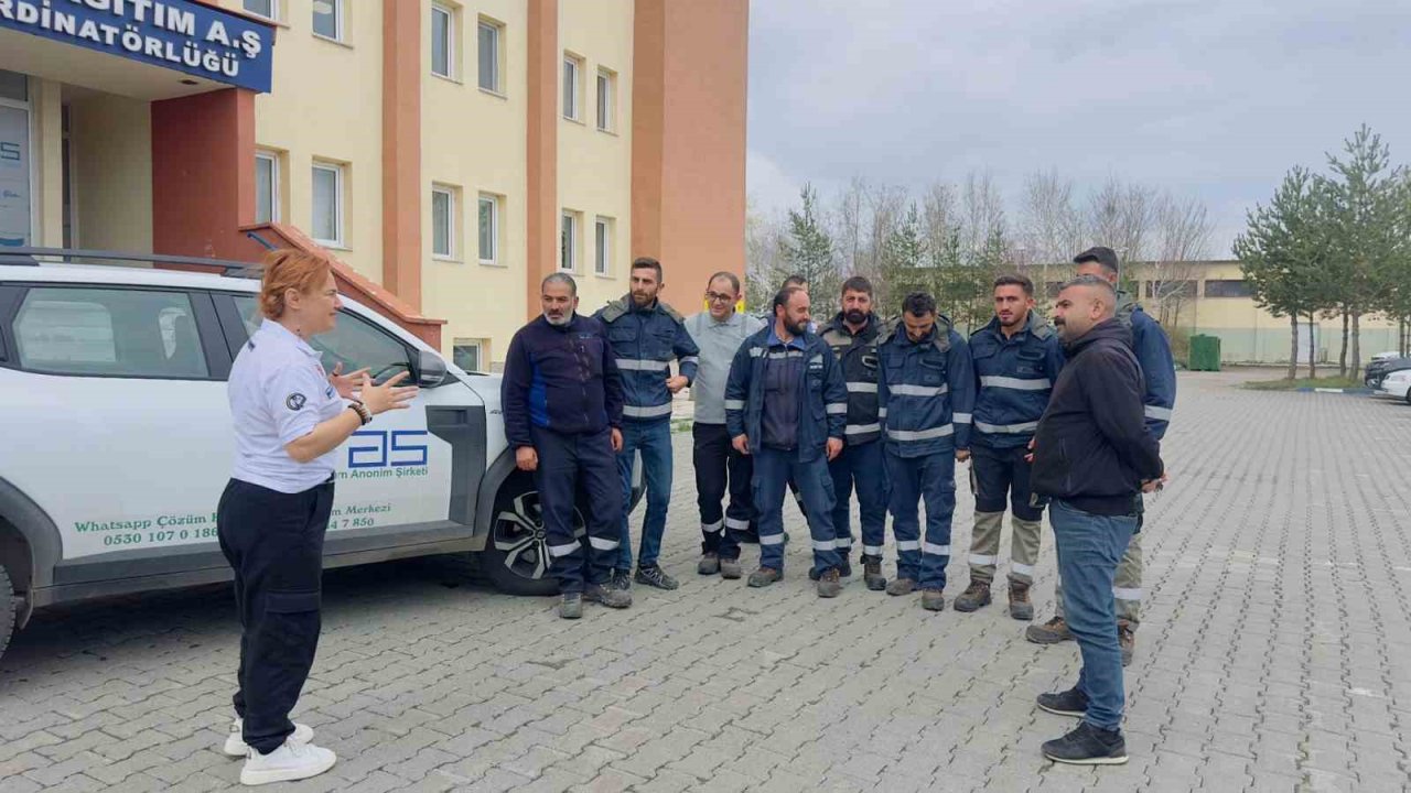 Aras Edaş’tan sahada güvenlik için personele güvenli sürüş eğitimi