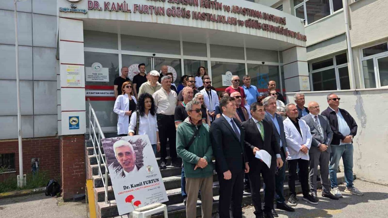 Görevi başında öldürülen Dr. Kamil Furtun anıldı