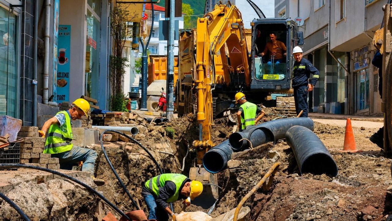Aybastı’da altyapı yatırımında sona yaklaşıldı