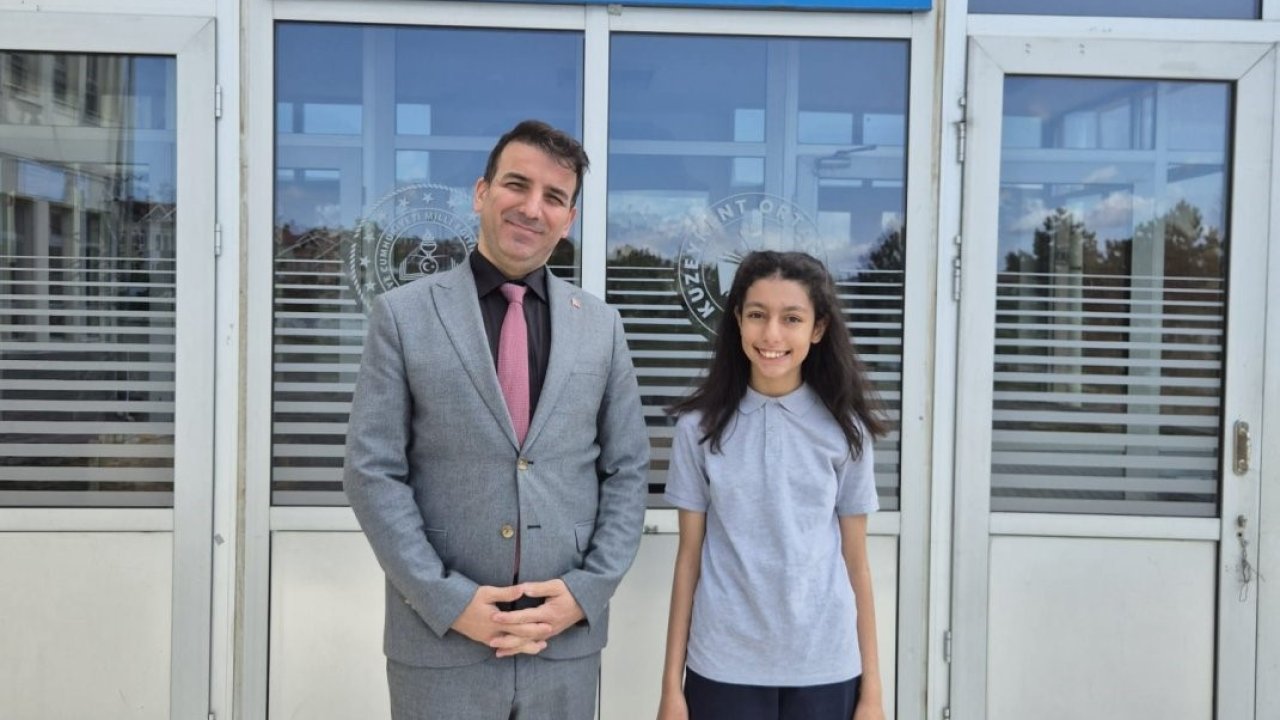 Kastamonulu öğrenci yazdığı şiirle Türkiye birincisi oldu