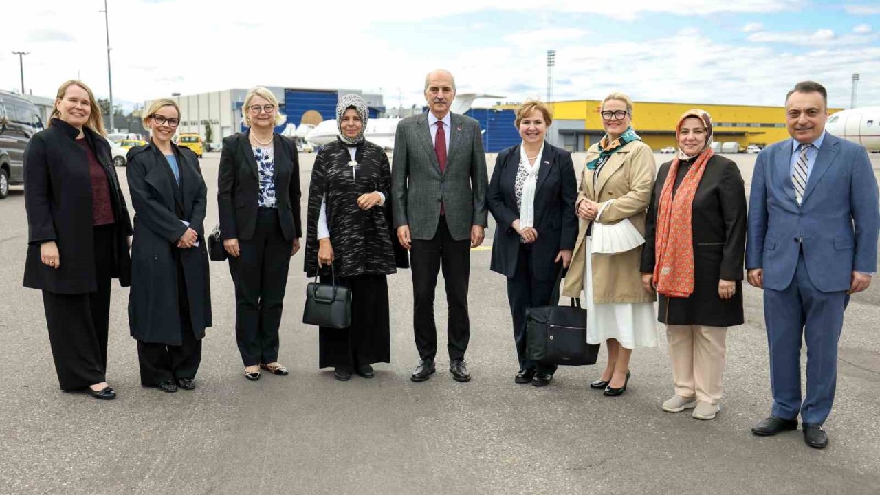 TBMM Başkanı Kurtulmuş, Helsinki’de