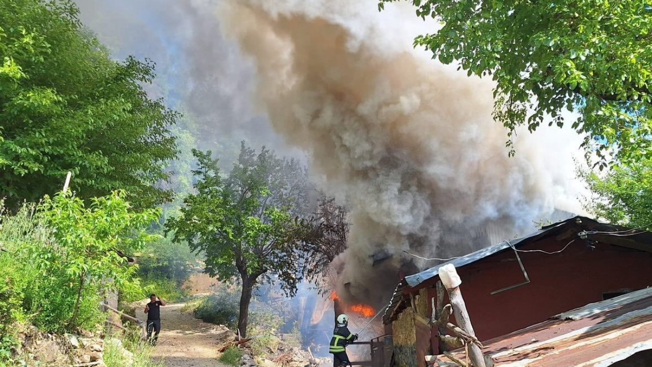 Kozan’da yayla evindeki yangın ormana sıçradı, ekipler müdahale ediyor